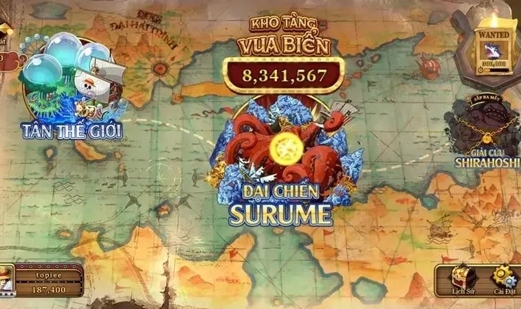 Bí Quyết Chơi Bắn Cá Đại Hải Trình Tại VN88 Để Thắng Lớn 2 Bản đồ trong game Bắn Cá Đại Hải Trình tại VN88