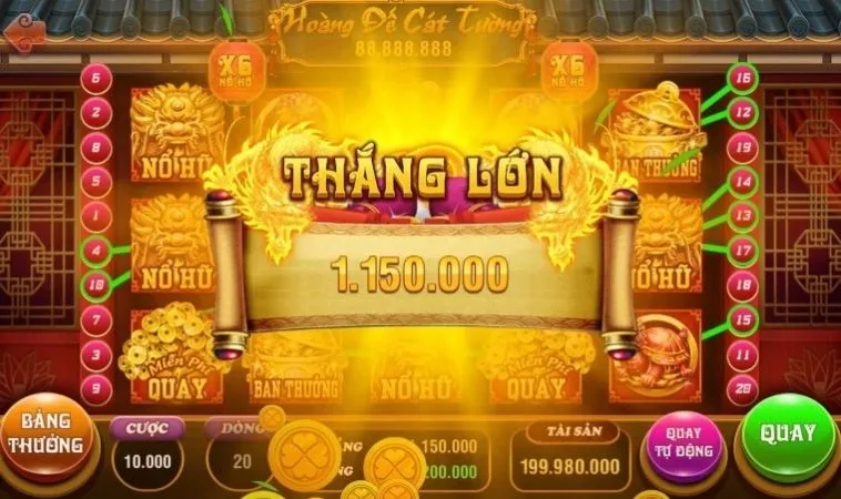 Chơi nổ hũ VN88 nhận thắng lớn cực khủng